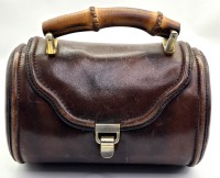 Art Deco Period Leather Handbag