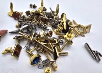 Box Of Cufflinks And Tie Pins