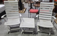 Pool Chair And Table Set