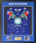 7 · 2026 NEW ZEALAND WARRIORS SIGNED JERSEY