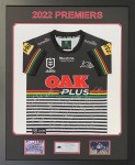 2022 PENRITH PANTHERS SIGNED JERSEY, NRL CHAMPIONS