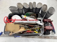 Bulk assortment of tools & hardware - sold as lot